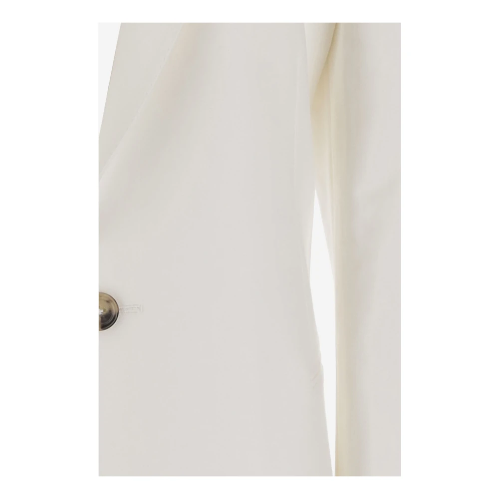 Armarium Katoenen Enkellange Jas White Dames
