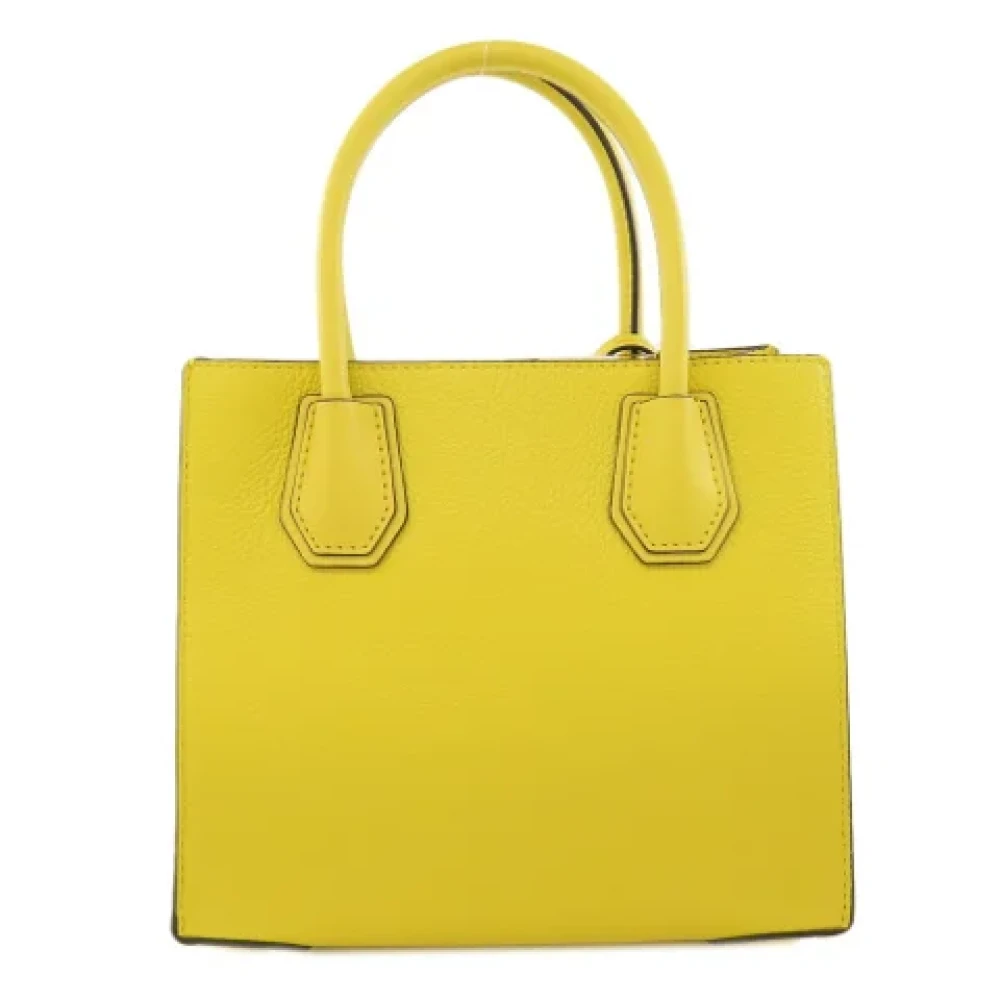 Michael Kors Pre-owned Plastic handbags Yellow Dames