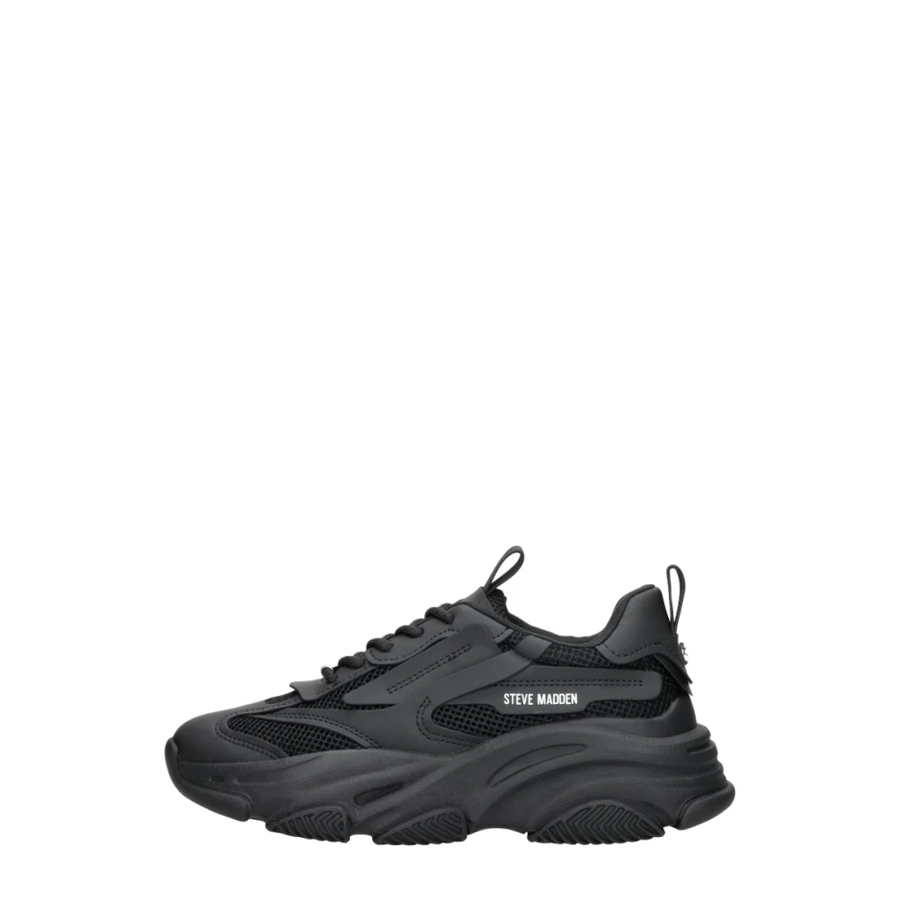 Steve Madden Damen Schwarz Sneakers Für Possession-E - Bild 3