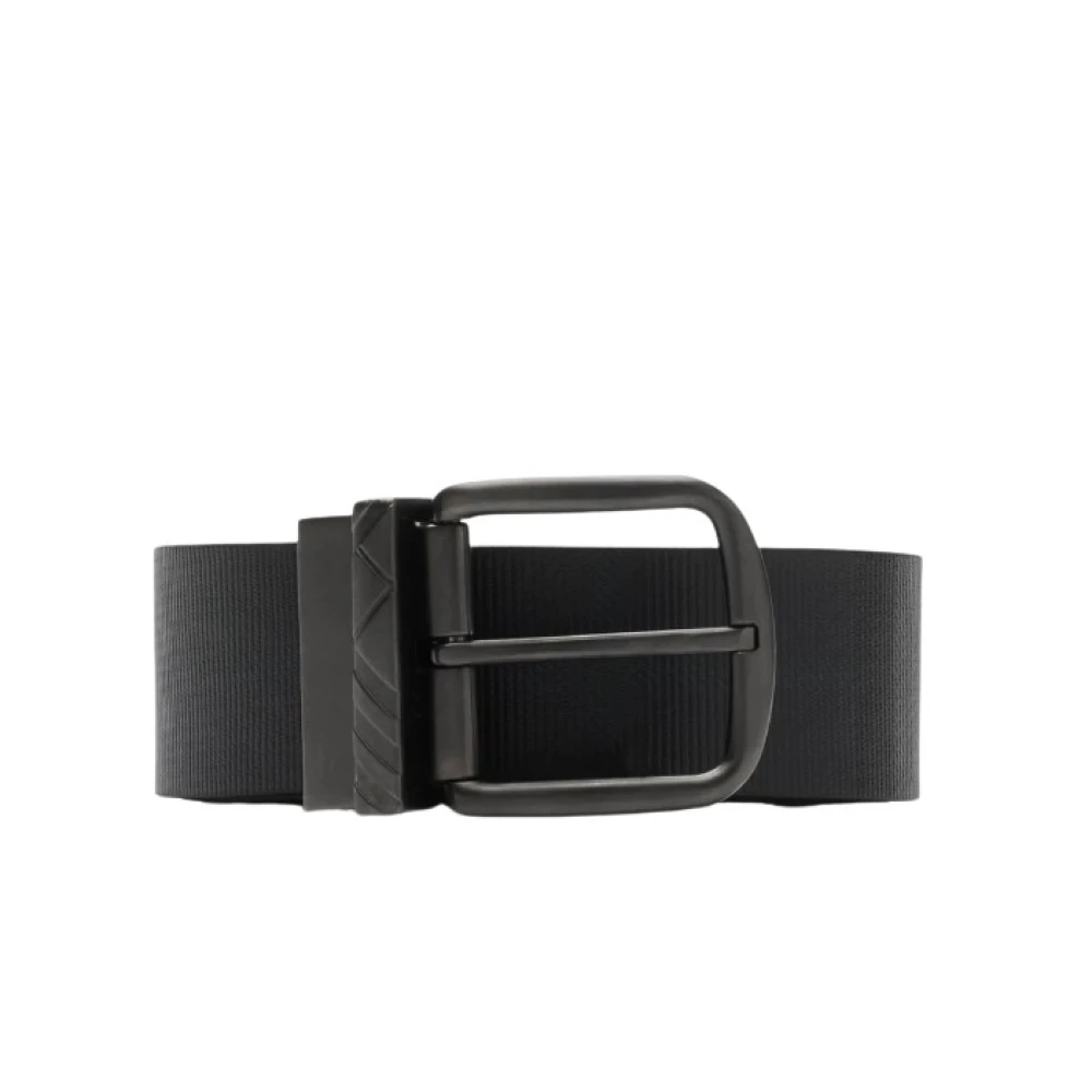 Burberry Men's Black Belts, 95 Cm, Reversible Belt With Buckle