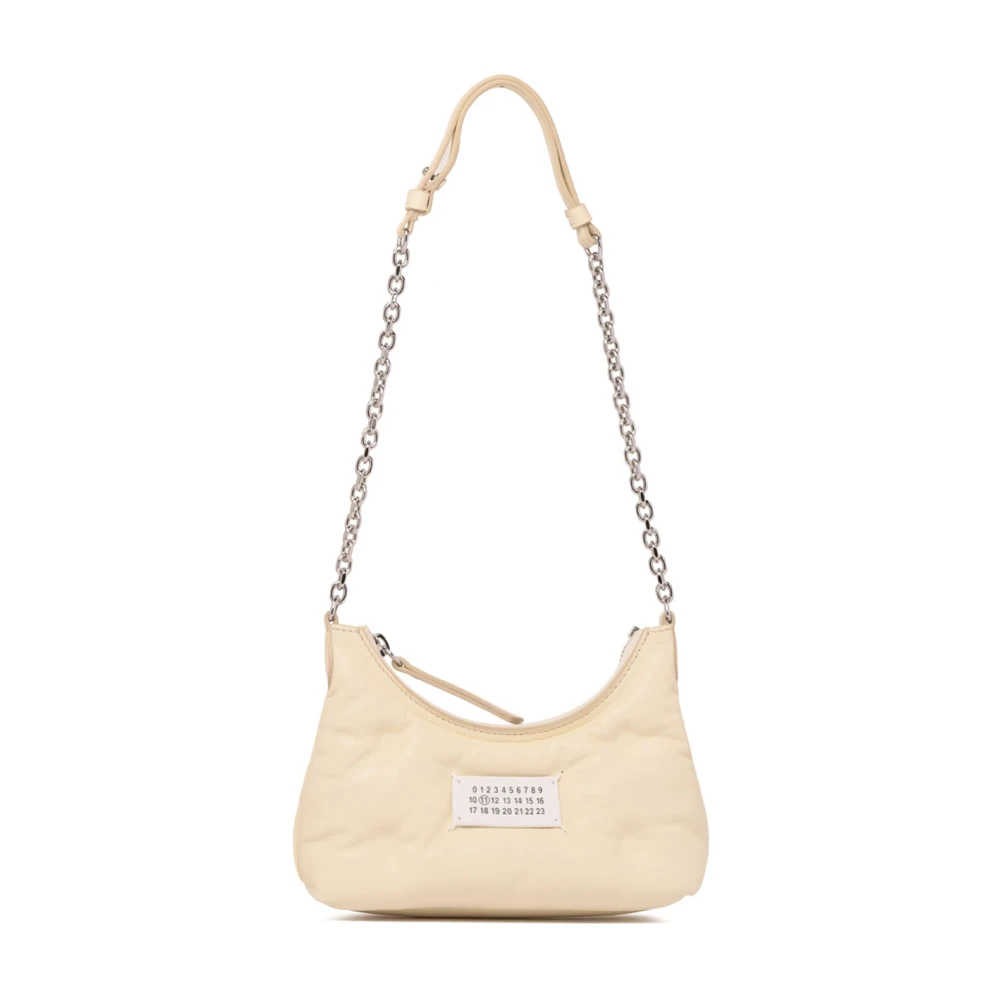 Maison Margiela Unisex Beige Glam Slam Schultertasche