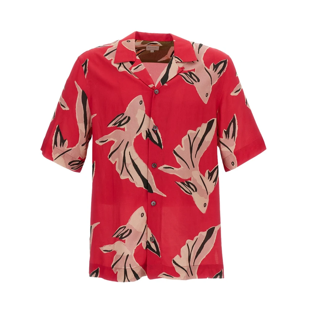 Paul Smith Men's Multicolor Short Sleeve Shirts - Short Sleeve Shirts - M - Shirts