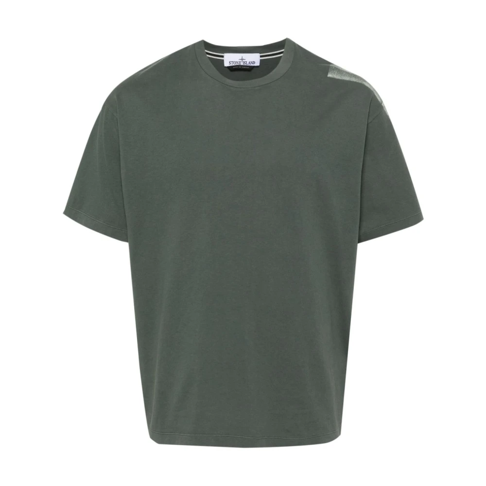 Stone Island T-Shirts Green Heren