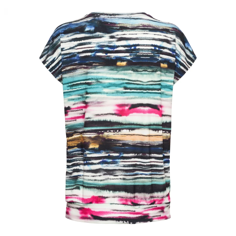 &Co Woman T-shirt met ronde hals Multicolor Dames