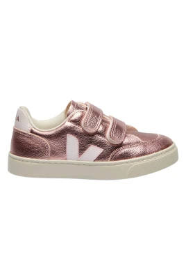 Rosa Kromfri Läder V-12 Sneakers