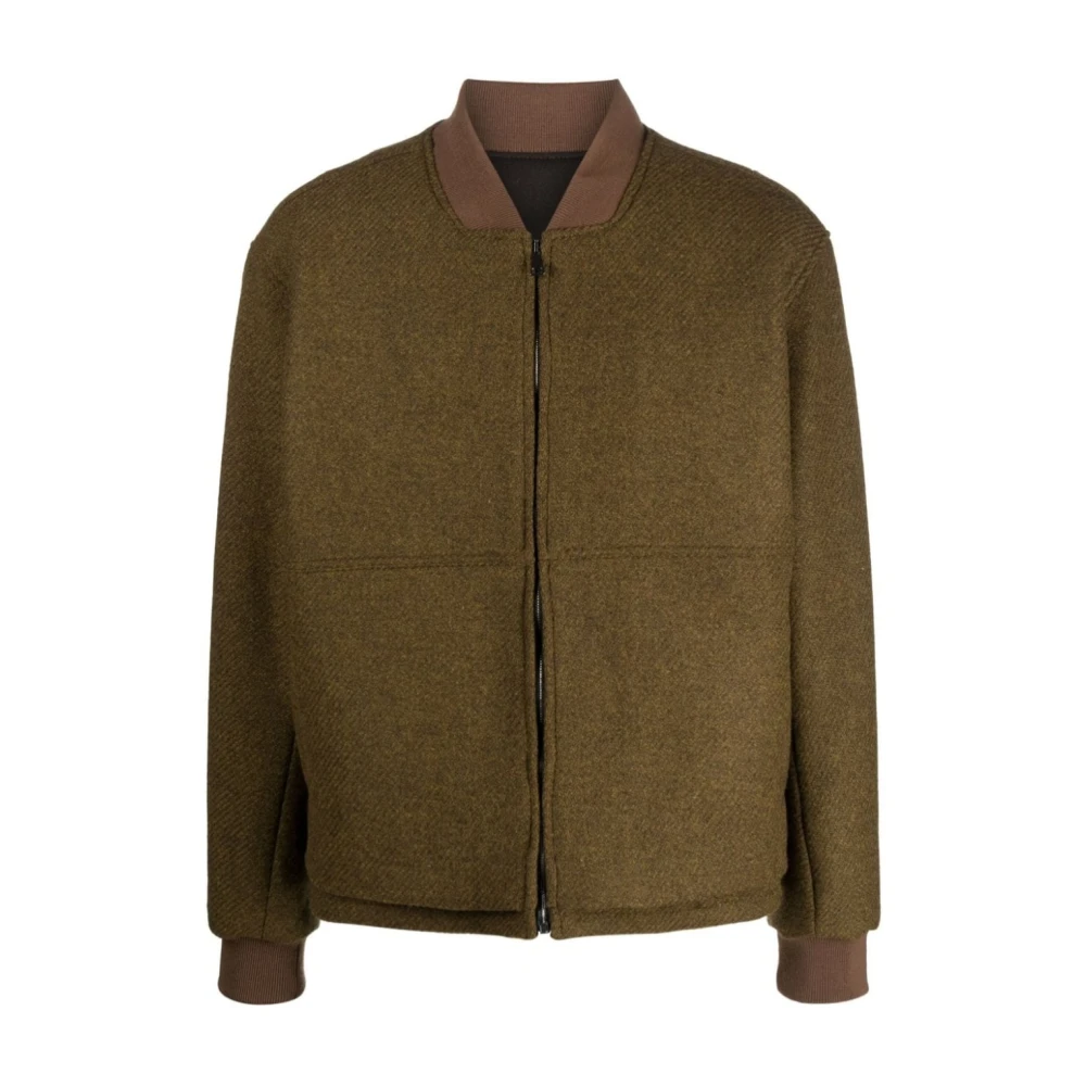 Costumein V08 Jassen Stijlvolle en Trendy Buitenkleding Green Heren