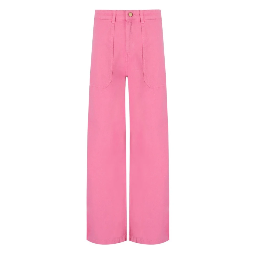 Essentiel Antwerp Roze Flare Homerus Jeans Pink Dames