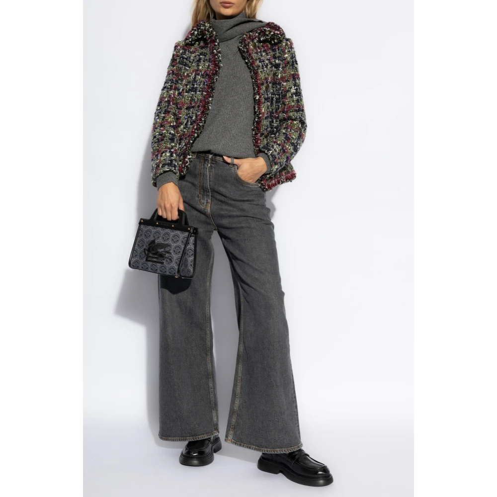 ETRO Tweed jas Multicolor Dames