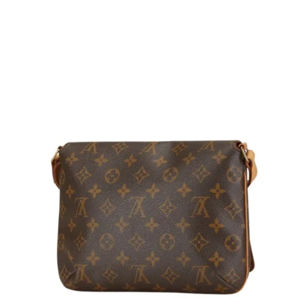 Louis Vuitton Vintage Pre-owned Leather shoulder-bags Brown Dames