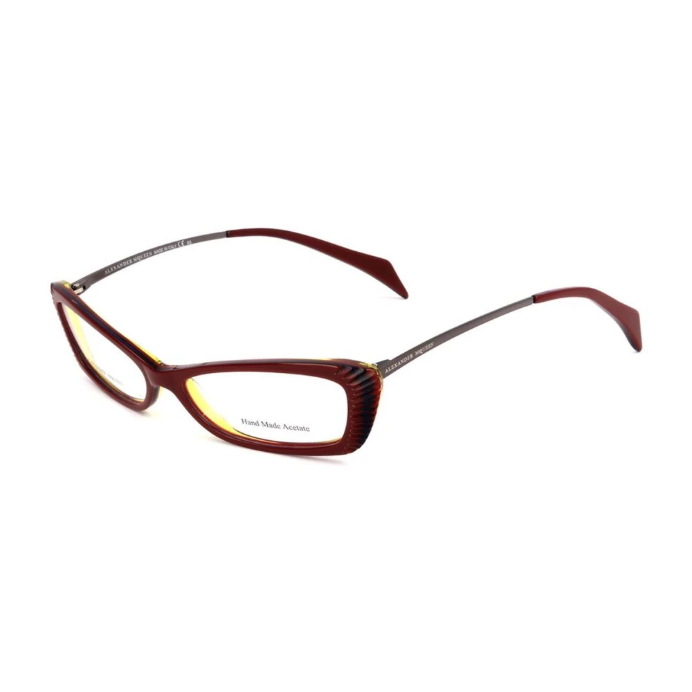 alexander mcqueen Multicolor Acetaatframe Bril met Wijzerplaat Multicolor Dames