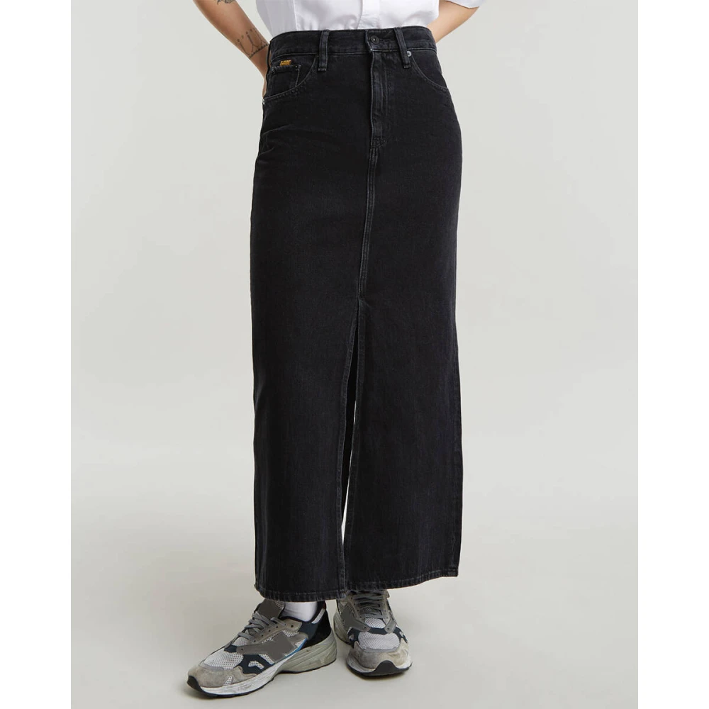 G-Star Viktoria Lange Rok Black Dames