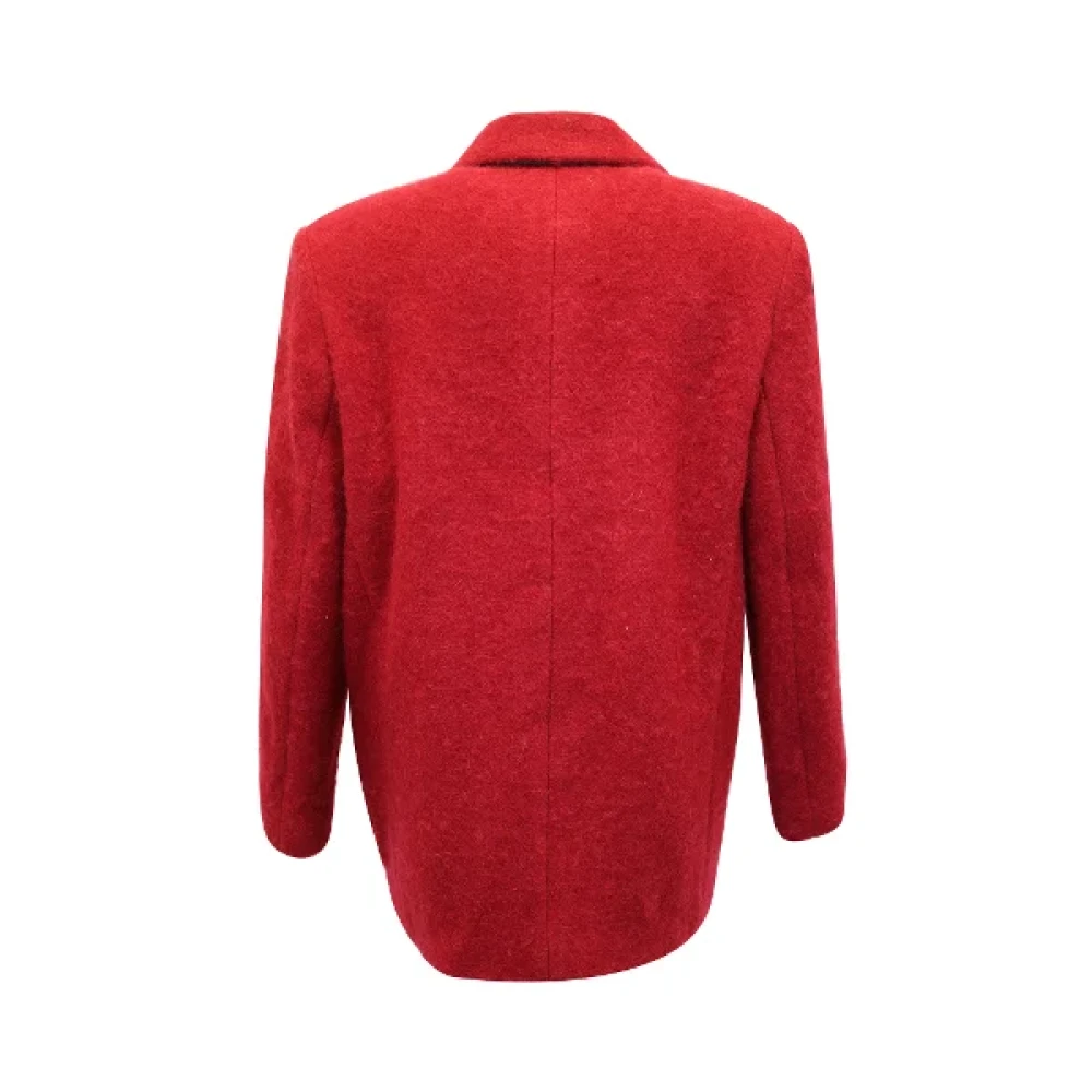 Isabel Marant Pre-owned Wool outerwear Red Dames