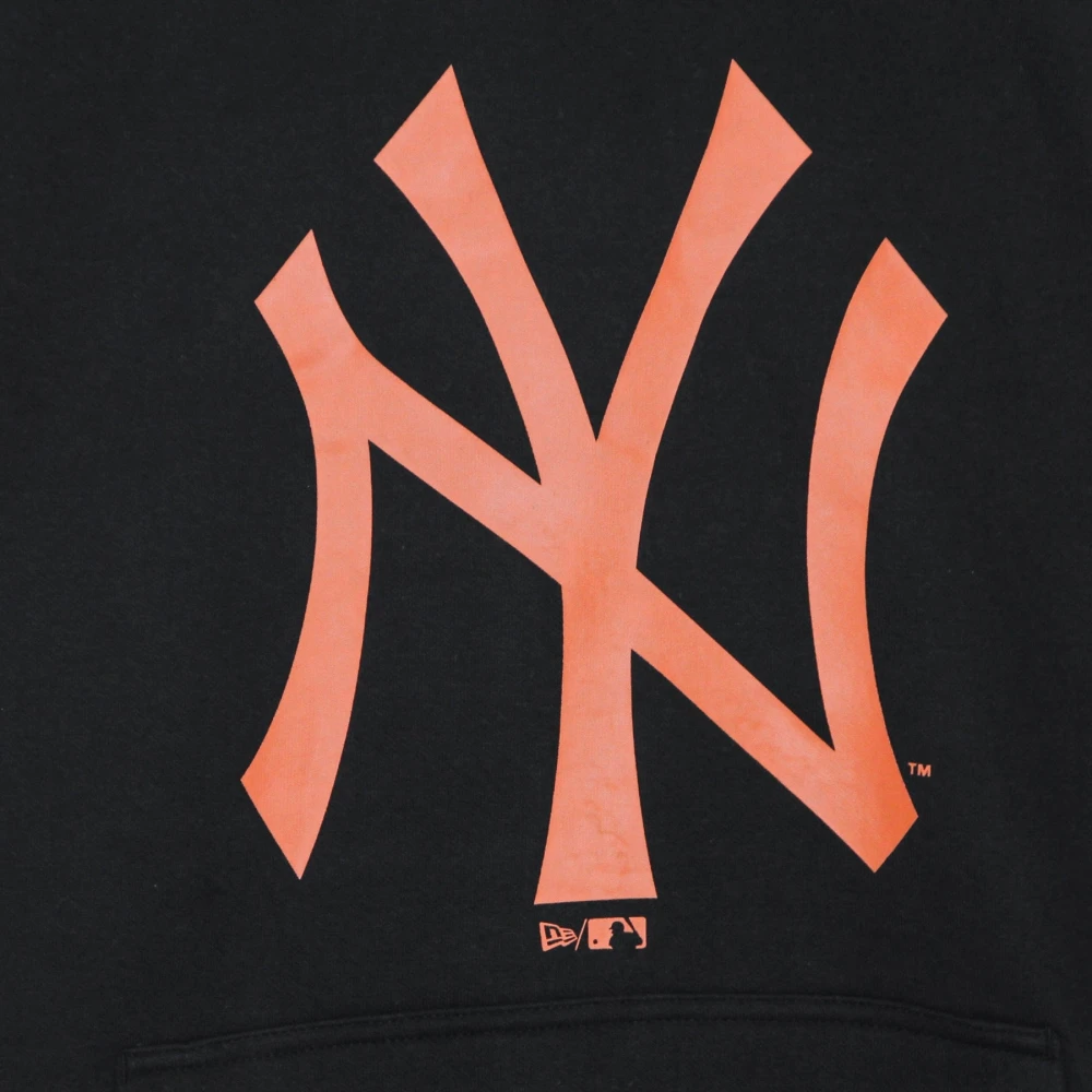 new era MLB Seizoens Team Logo Hoodie Black Heren