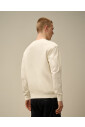 pull-en-molleton-blanc-avec-lentille