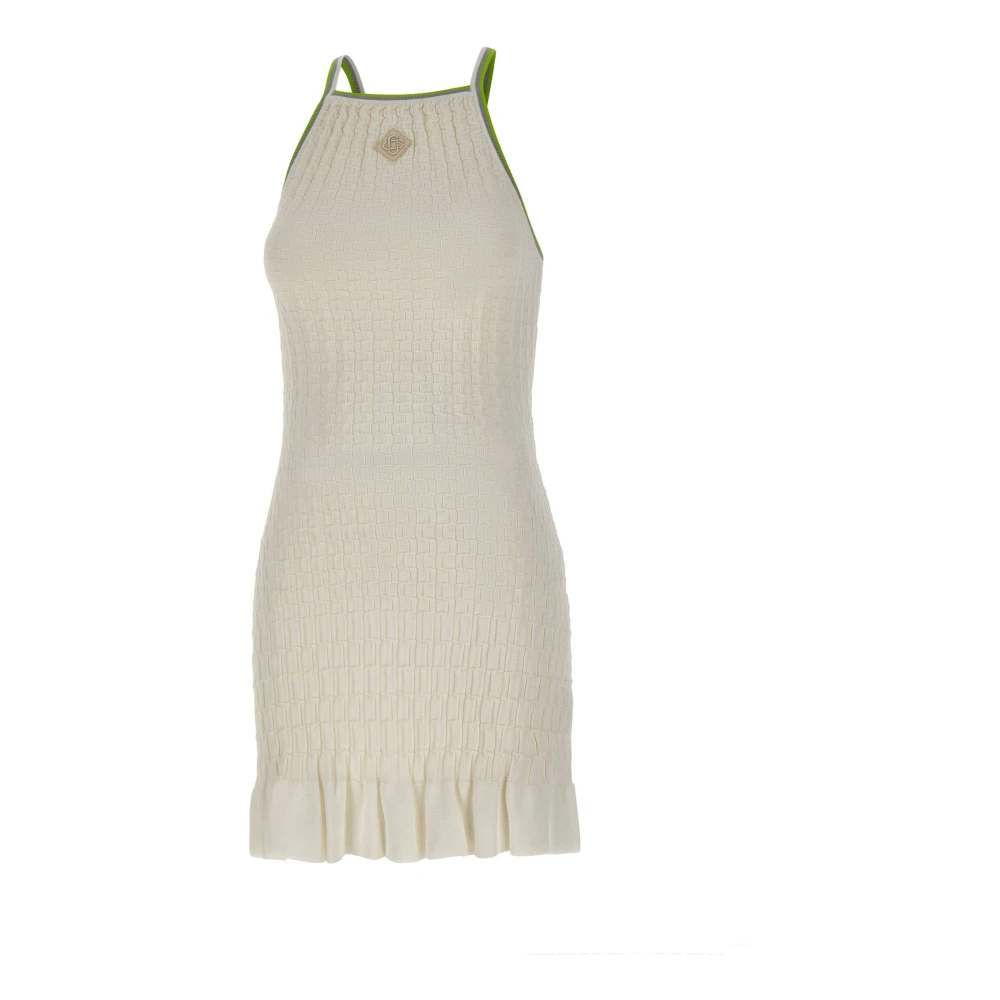Casablanca Women's White Strappy Tennis Dress - Short Dresses - Xs - Dresses