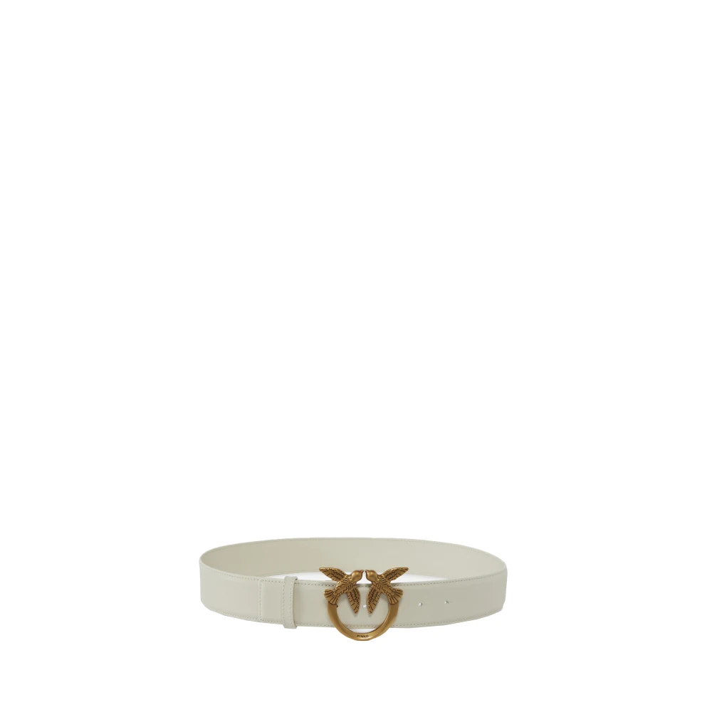 Pinko Women's White Love Berry H4 Belt