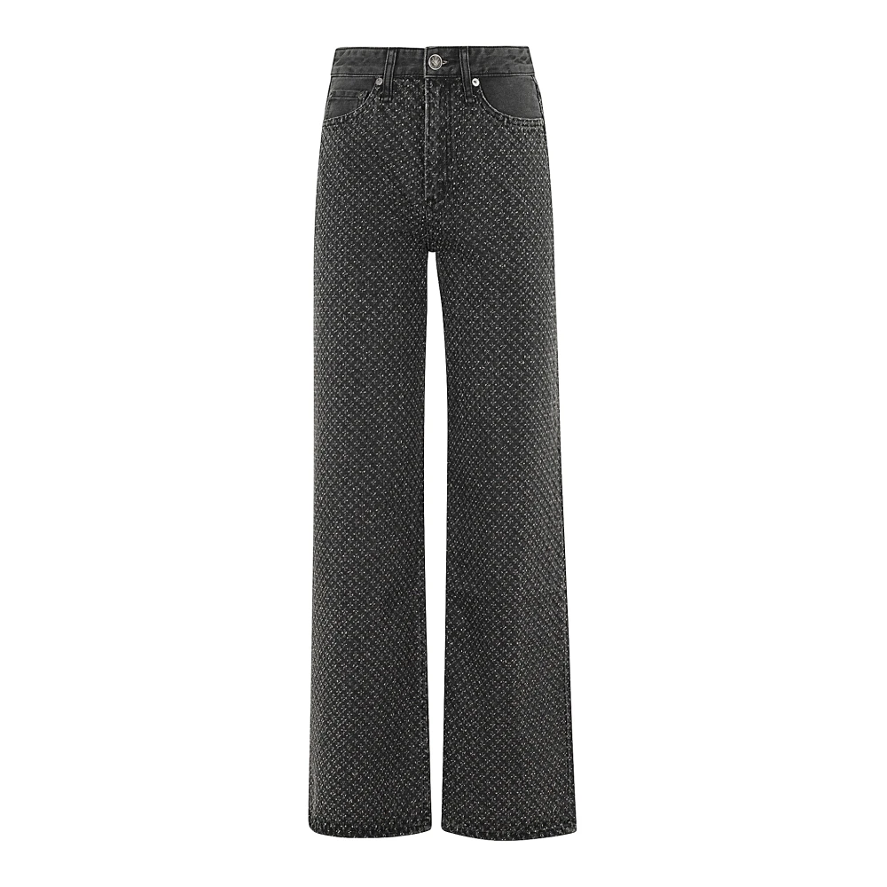 Rag & Bone Stijlvolle Logan Jeans voor Mannen Gray Dames