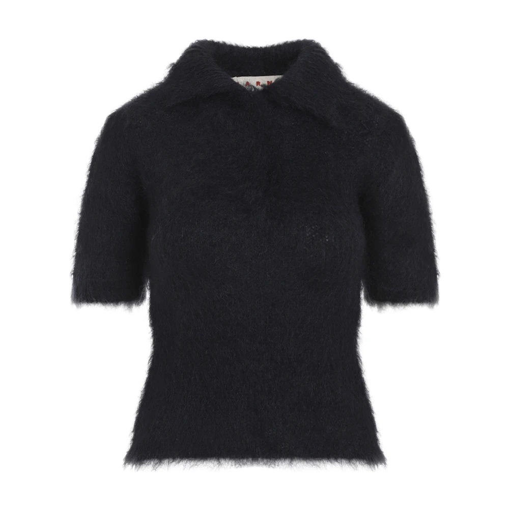 Marni Blauw T-shirt Dameskleding Black Dames