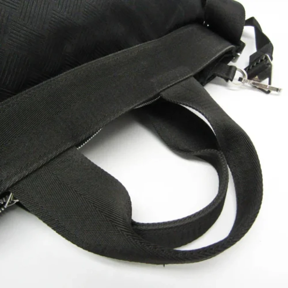 Bottega Veneta Vintage Pre-owned Nylon bottega-veneta-bags Black Dames