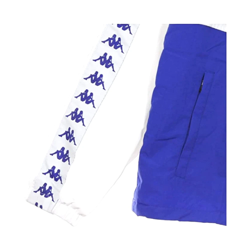 Kappa Hoodies Blue Heren