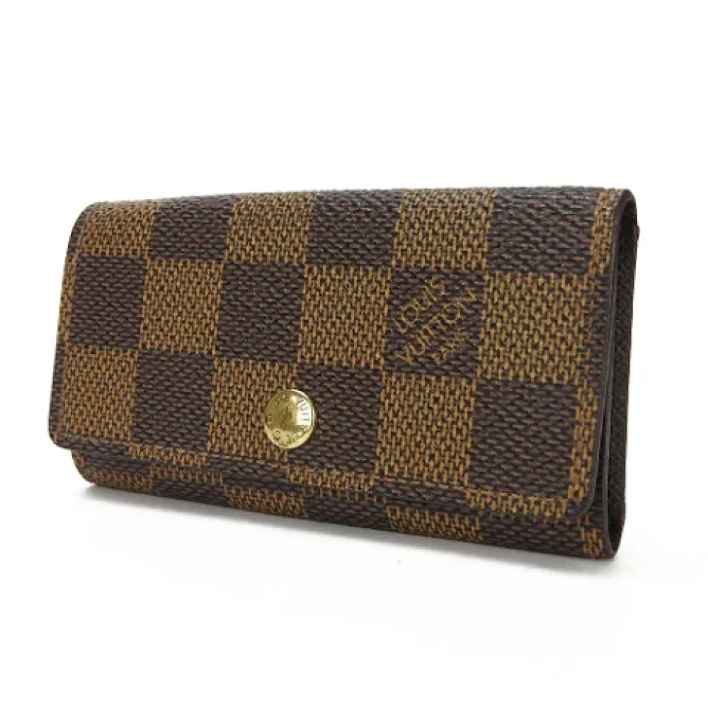 Louis Vuitton Vintage Pre-owned Canvas key-holders Brown Dames
