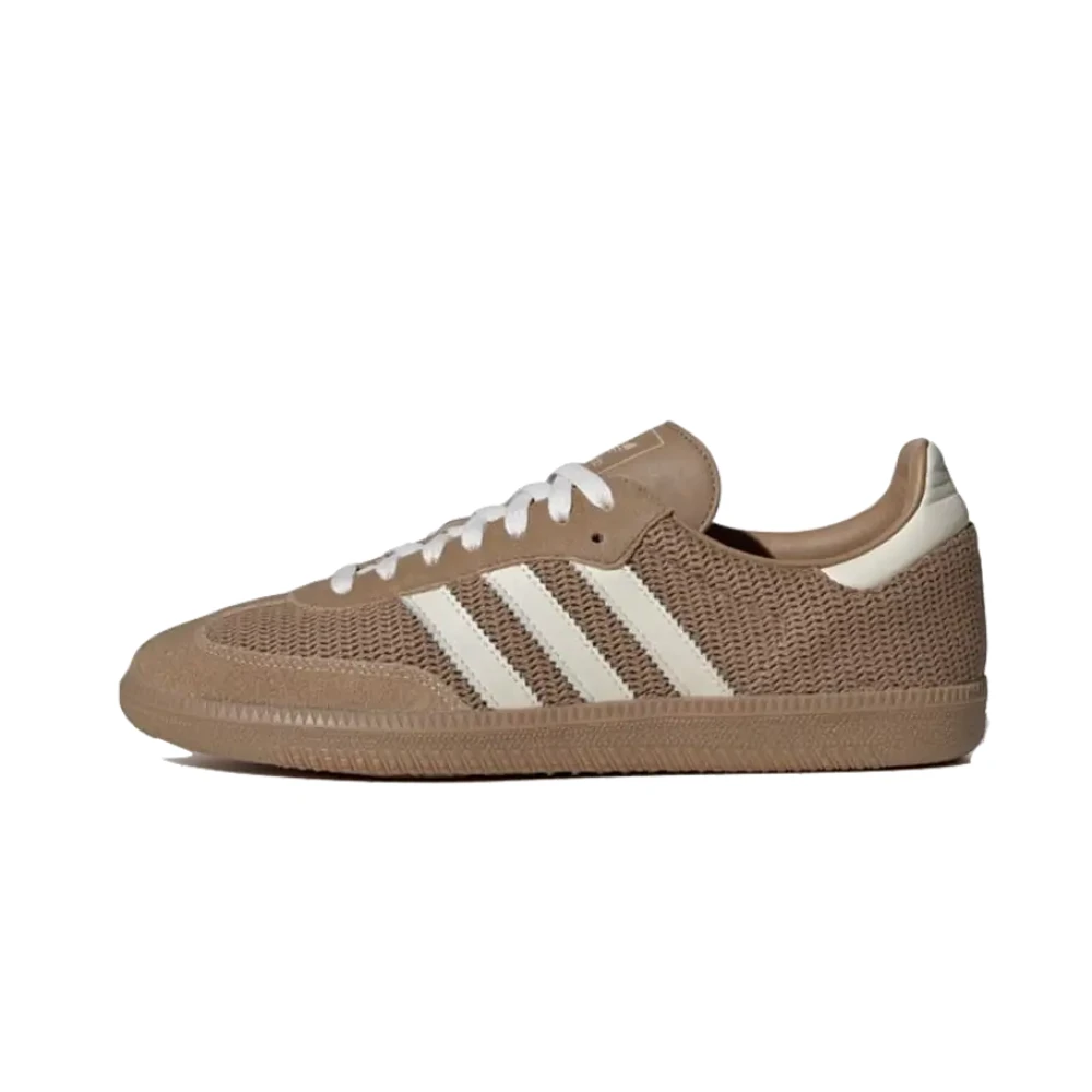 Adidas Men's Brown Samba Og Cardboard Trainers - Skateboarding - 2 2/3 Uk - Sport