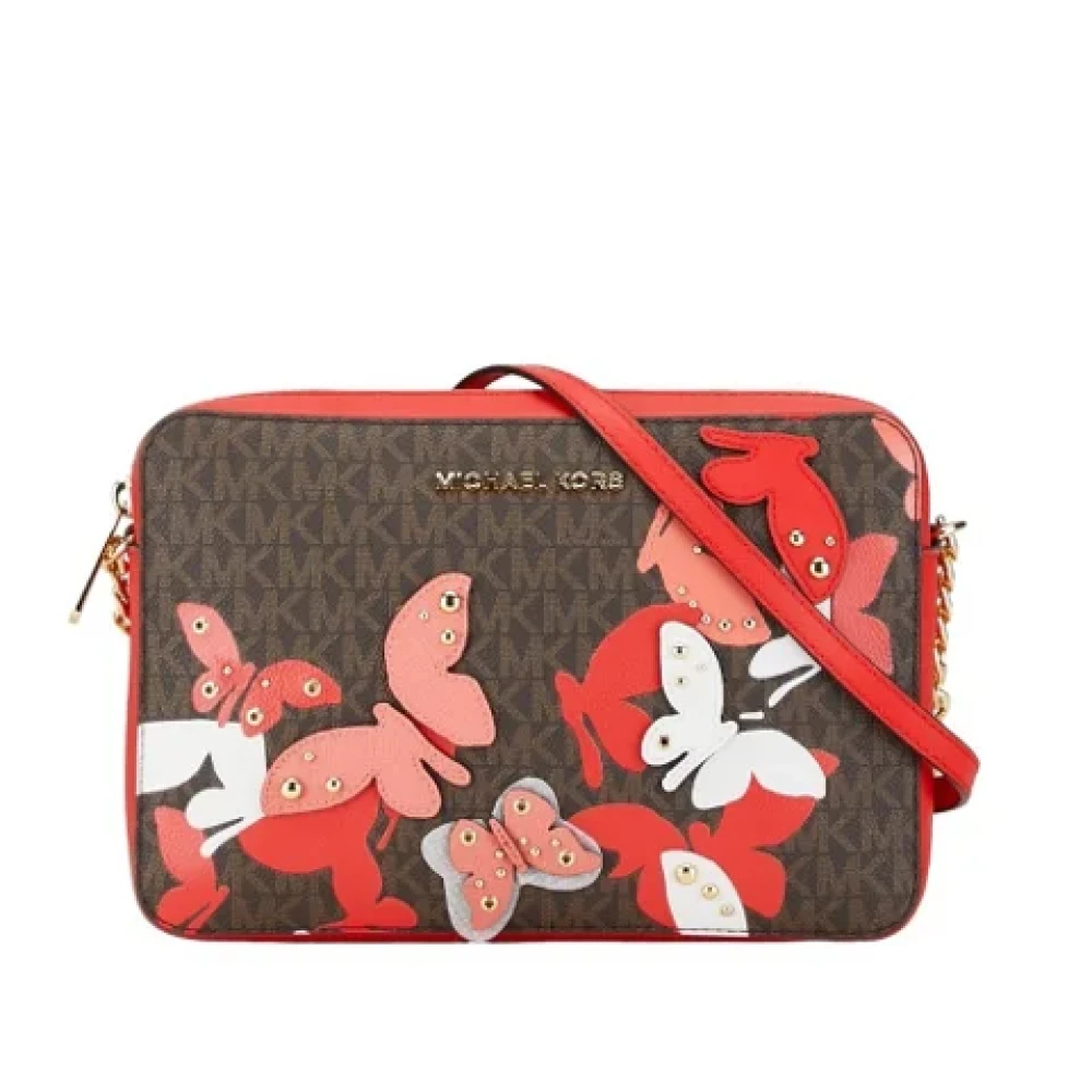 Michael Kors Pre-owned Plastic shoulder-bags Red Dames
