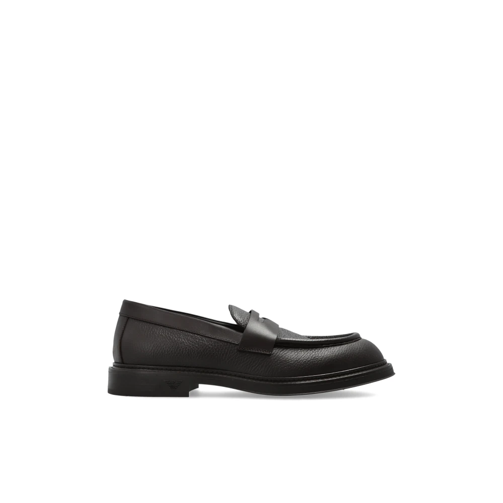 Emporio Armani Uomo Marrone Scarpe, 44 1/2 Eu, New,