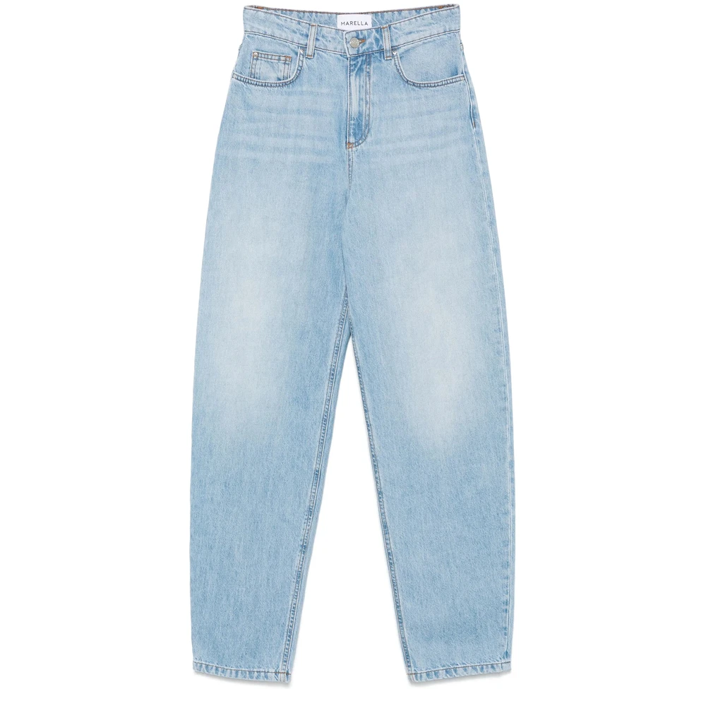 Marella Lichtblauwe Jeans met Klassieke Stijl Blue Dames