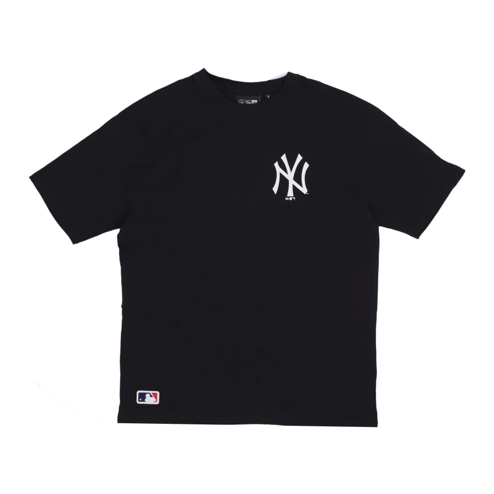 new era Yankees Logo Oversized T-shirt Black Heren