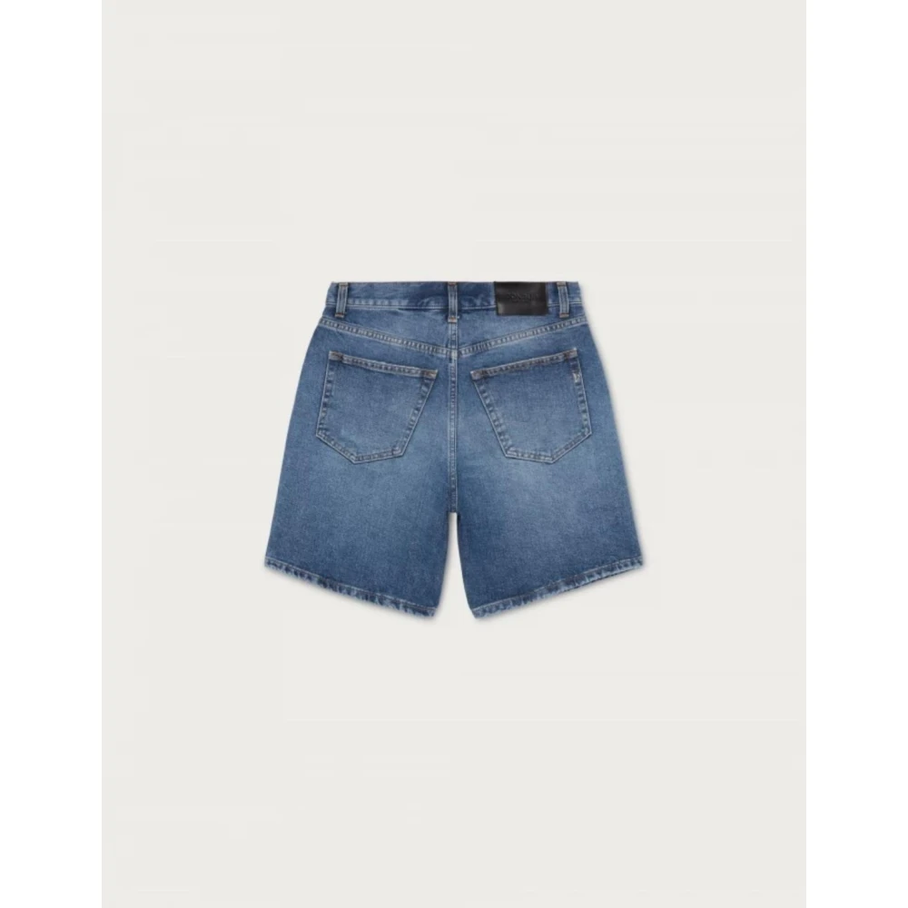 Dondup Stella Lungo Shorts Blue Dames