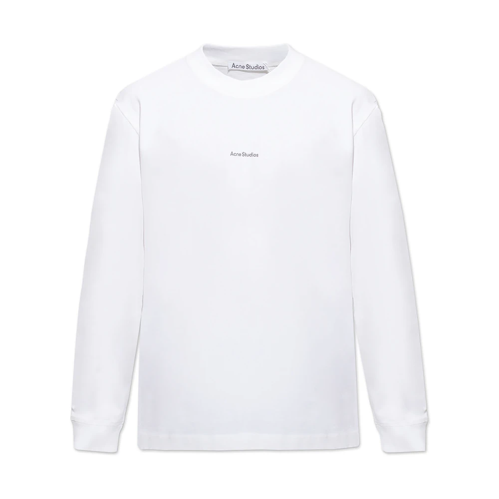 Acne Studios T-shirt with long sleeves White Heren