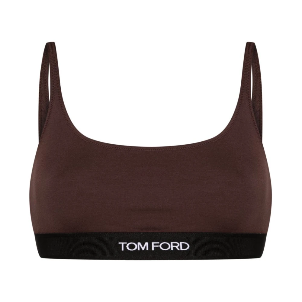 Tom Ford Bralette Lingerie Set Brown Dames