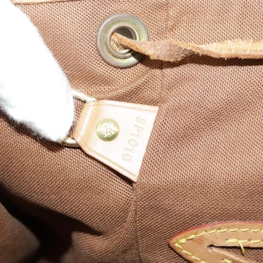 Louis Vuitton Vintage Pre-owned Canvas backpacks Brown Dames