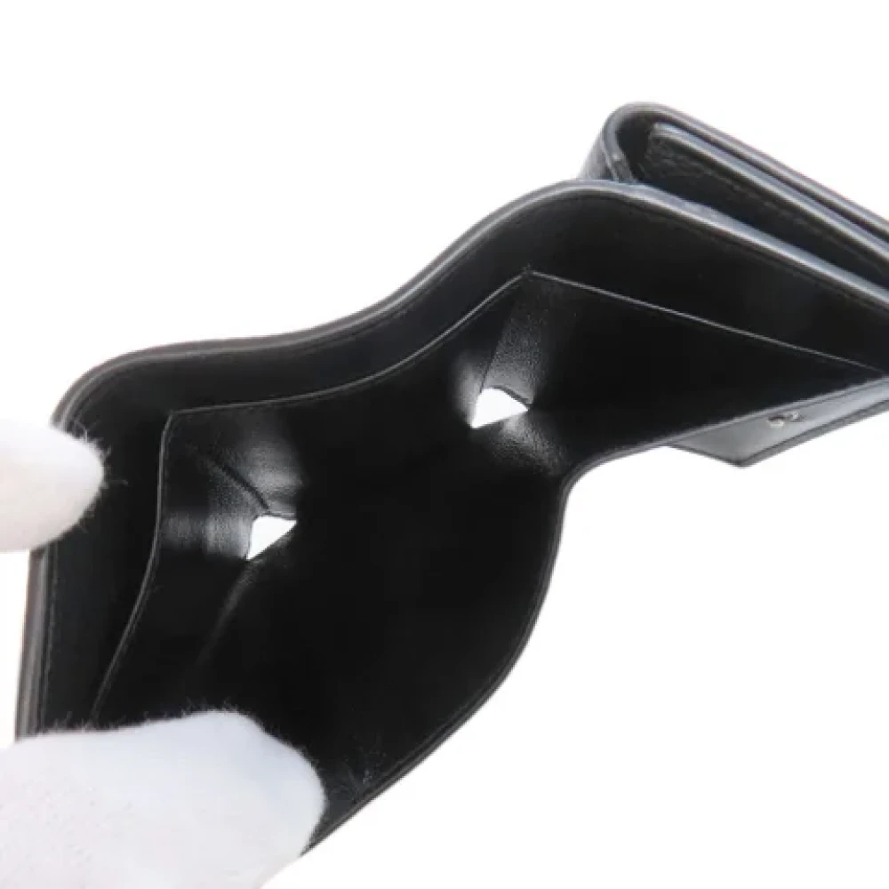 Balenciaga Vintage Pre-owned Leather wallets Black Dames