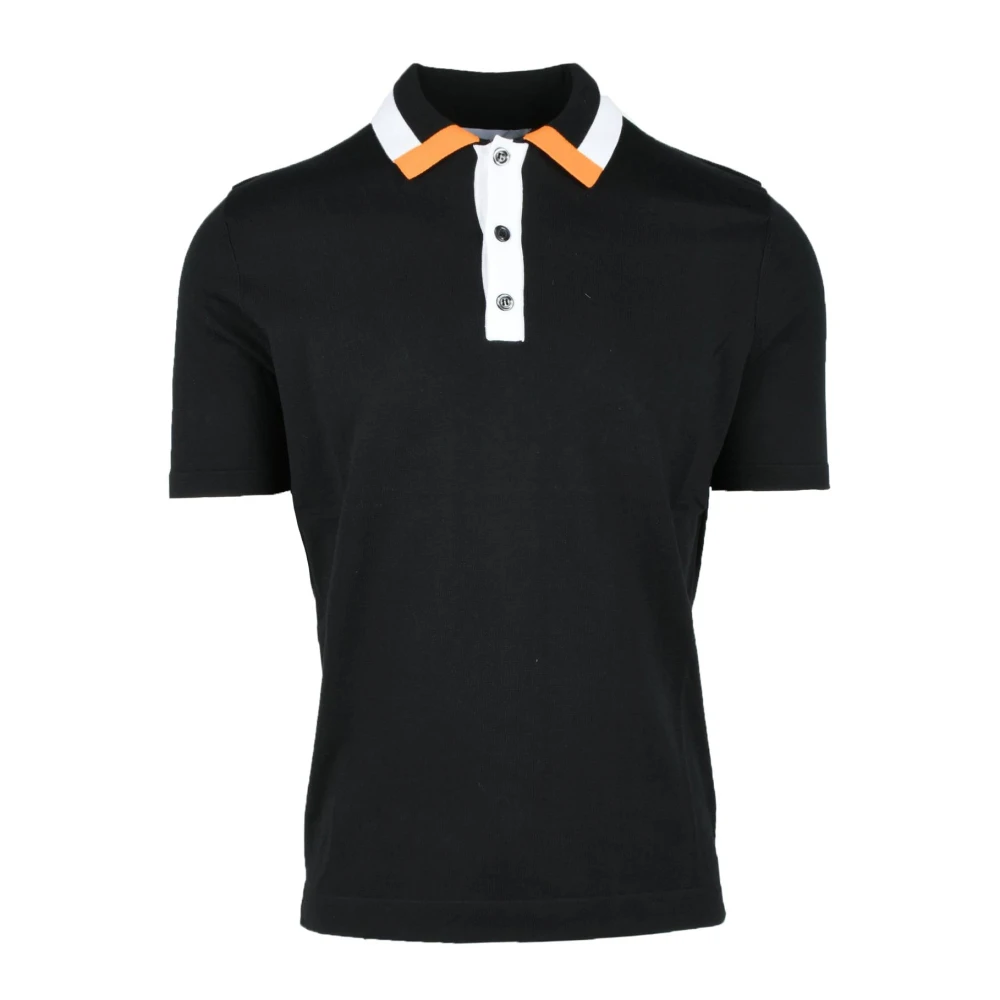 Bikkembergs Katoenen Gebreide Trui Black Heren