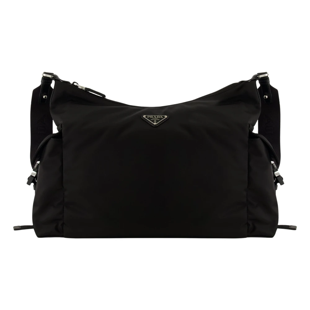 Prada , Shoulder Bags, Female, Black, One Size, Sac Explorer