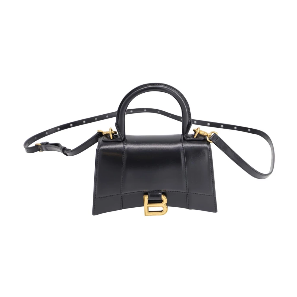Balenciaga Hourglass XS Handtas Black Dames