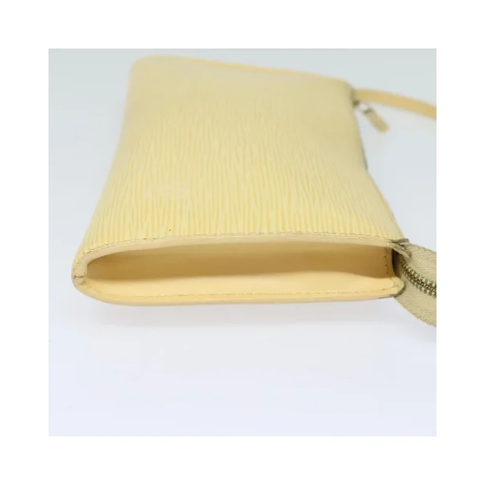 Louis Vuitton Vintage Pre-owned Leather louis-vuitton-bags Beige Dames