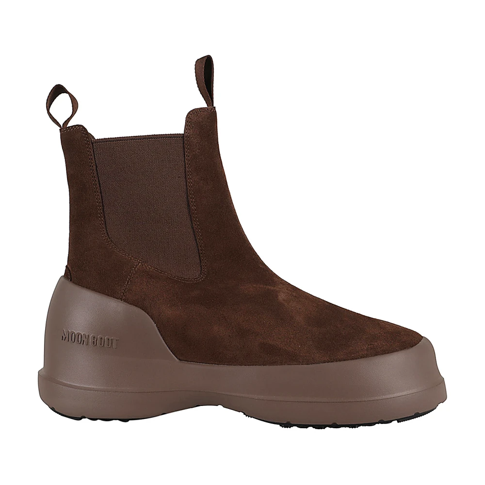 Moon Boot Chelsea Suede Vinterstövlar Brown, Herr