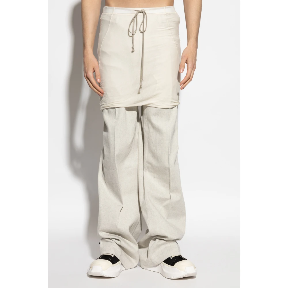 Rick Owens Shorts Buds Beige Heren