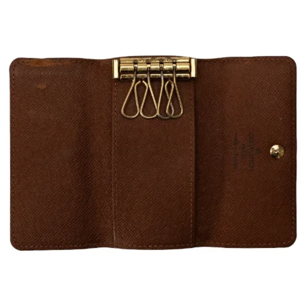 Louis Vuitton Vintage Pre-owned Canvas key-holders Brown Dames