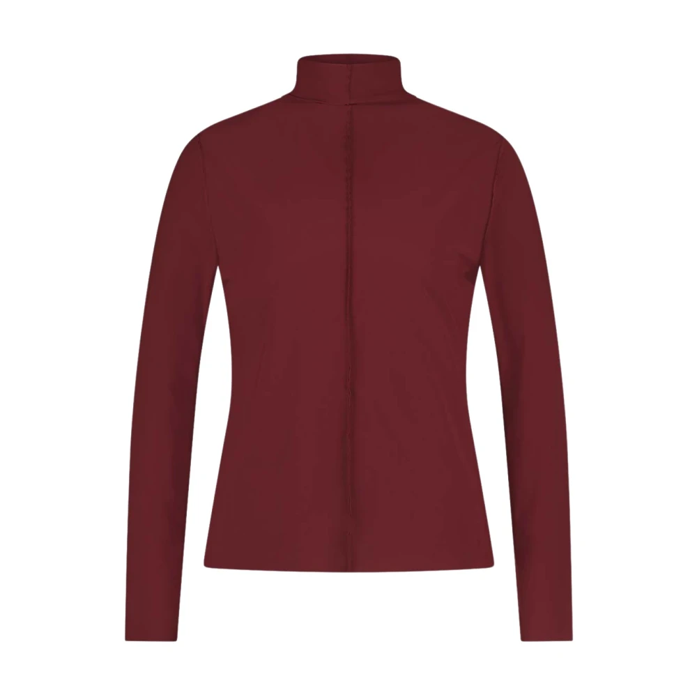 Jane Lushka Top van technisch jersey Red Dames