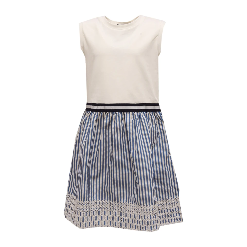 Moncler Multicolor Dresses, Female, 8 Y, Abito Smanicato