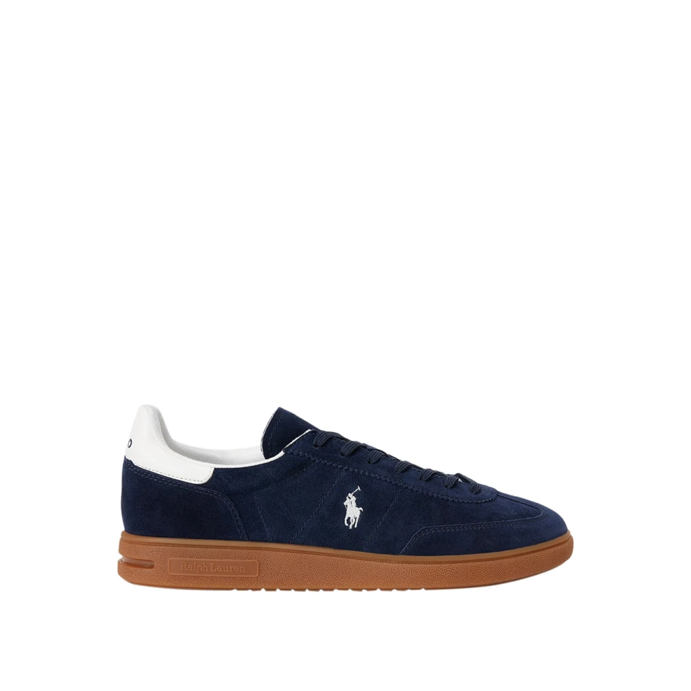 Ralph Lauren Herr Blå Skor 42 Eu, Mocka, Bedford Sneakers