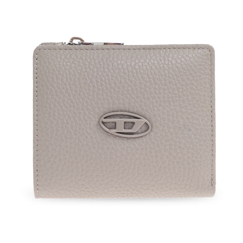 Diesel Herr Grå Accessoarer One Size, Läder, Wallets & Cardholders