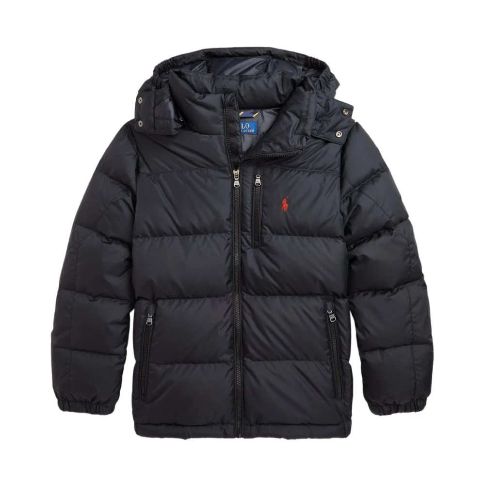 Polo Ralph Lauren Boys Kids' Down Medium Puffer Jacket - Polo Black - 8-9Y/M - Image 5