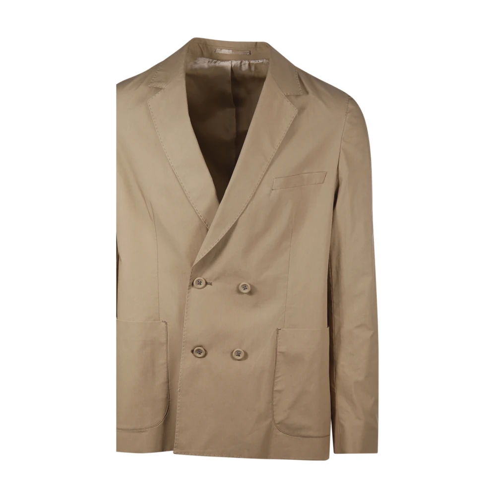 Officine Générale Khaki Leon Jas Beige Heren