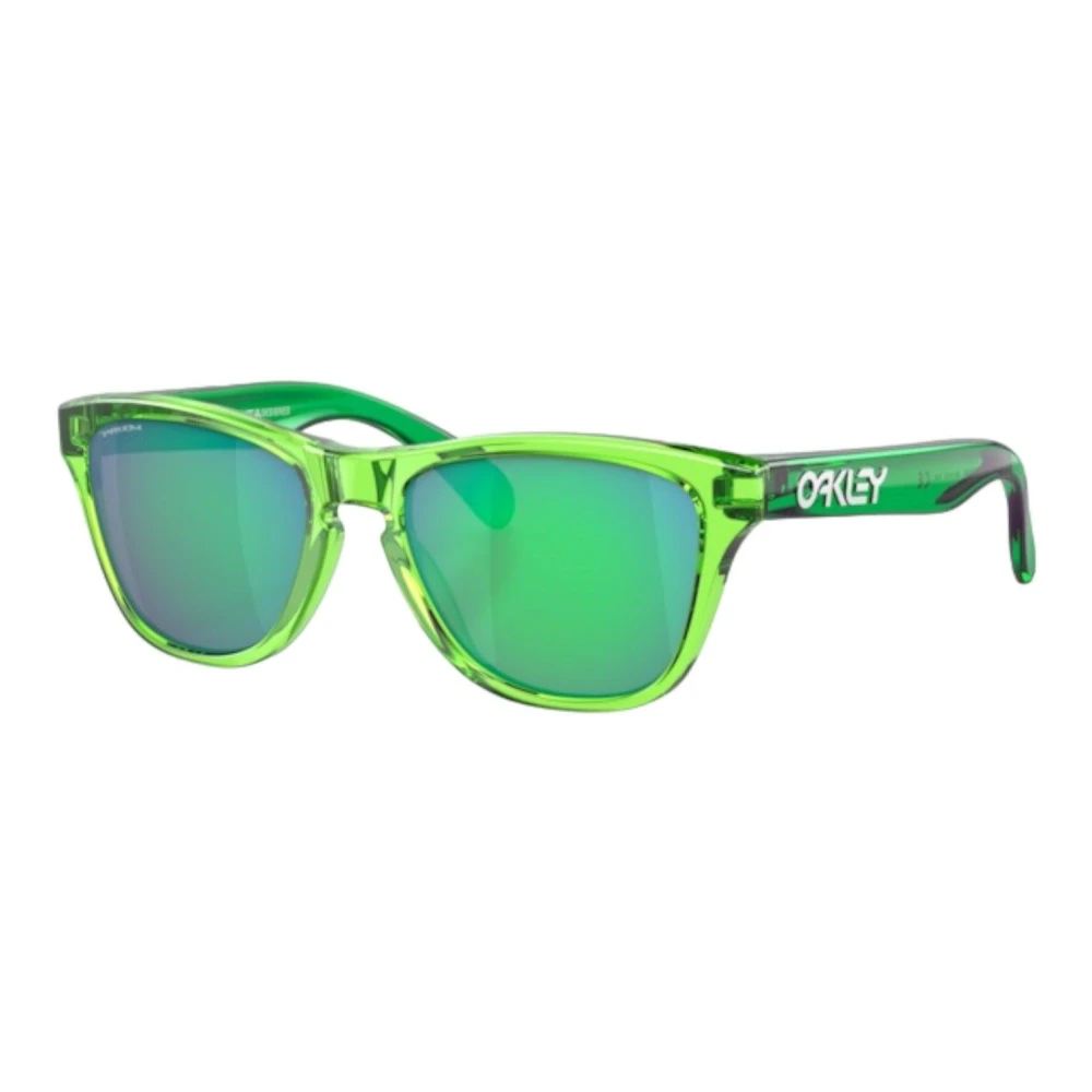 Oakley Youth Frogskins Solglasögon Grön Transparent Green, Herr