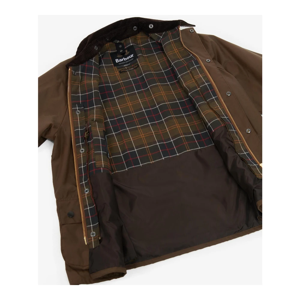 Barbour Wax Bark Jacket Brown Heren